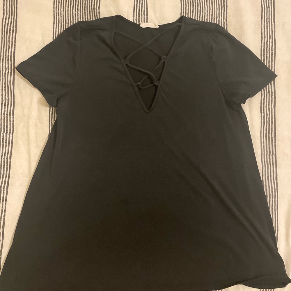 I.Joah size medium black shirt